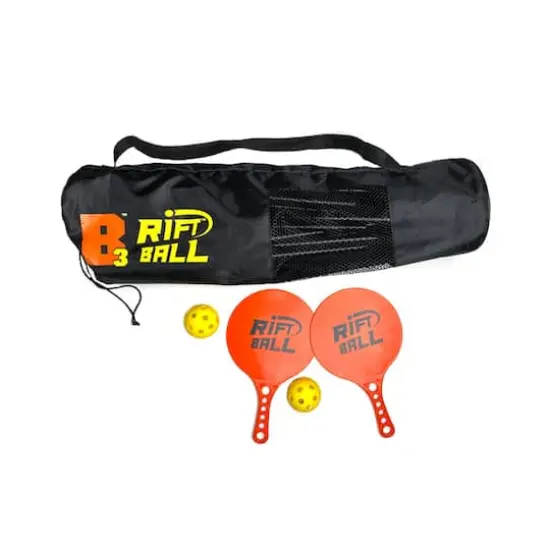 Riftball Paddle Ball Game System with 2 Nets {4}