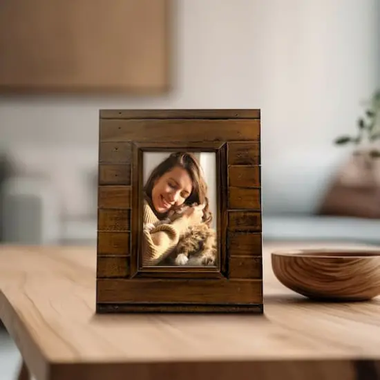 Expressions&trade; Salvage Chic Frame by Studio D&eacute;cor&reg; Brown {3}