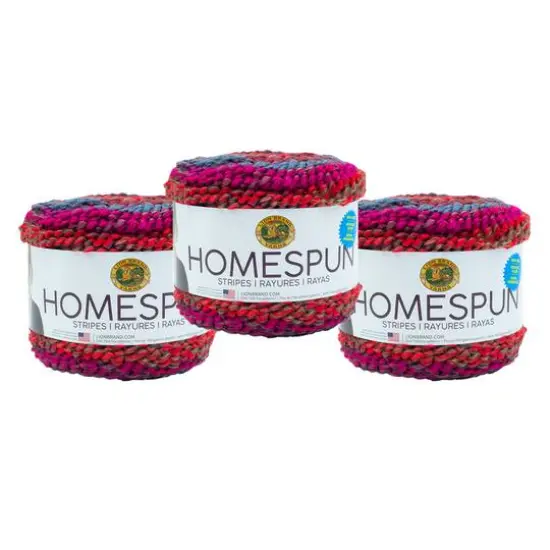 3 Pack Lion Brand&reg; Homespun&reg; New Look Yarn Foliage {1}