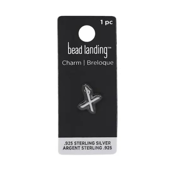 Sterling Silver Alphabet Charm by Bead Landing&trade; X {7}