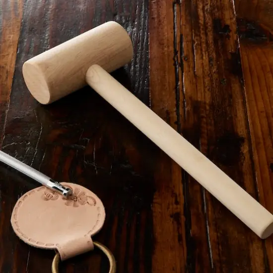 Wood Leathercraft Mallet by Make Market&reg; {3}