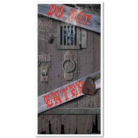 Beistle Spooky Halloween Door Covers {1}