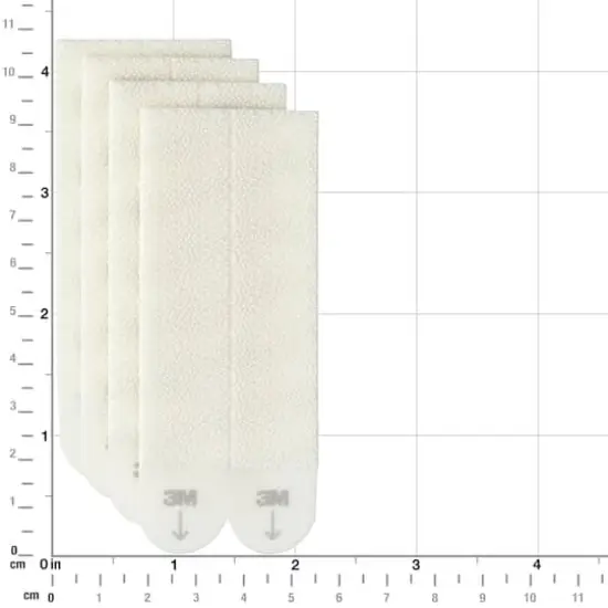 Command&trade; Large Picture Hanging Strips, 4ct. White {5}