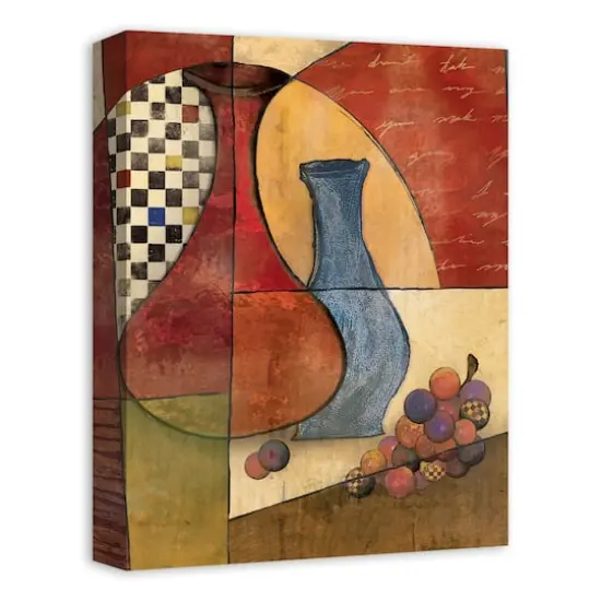 Vase Collage 12" x 16" Canvas Wall Art {3}