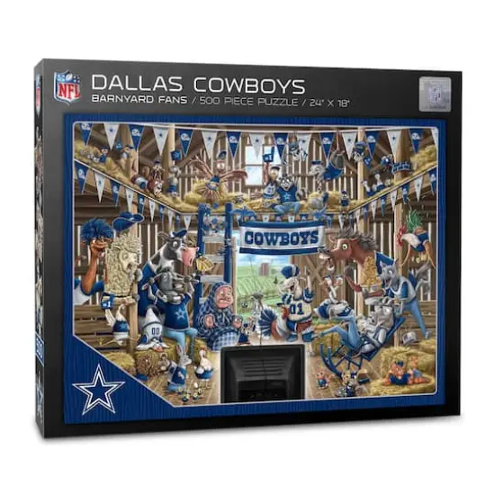 NFL Barnyard Fans 500 Piece Puzzle Dallas Cowboys {1}