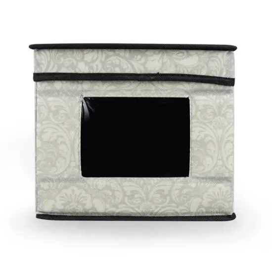 DII&reg; Damask Dessert Plate Storage Container {3}