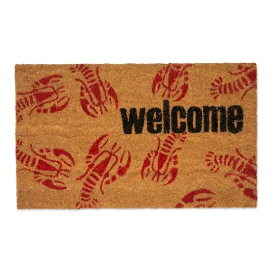 DII&reg; Welcome Crawfish Cluster Coir Doormat {1}