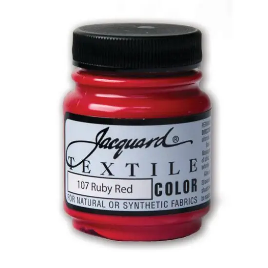 Jacquard&reg; Textile Color, 2.25oz.107 Ruby Red {1}
