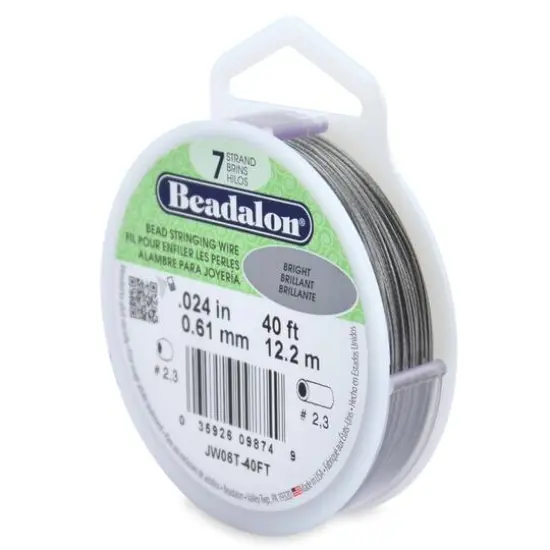 Beadalon&reg; 7 Strand Bead Stringing Wire, 0.61mm {1}