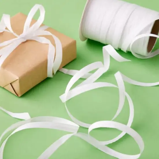 75yd. Raffia Ribbon by Celebrate It&trade; White {3}