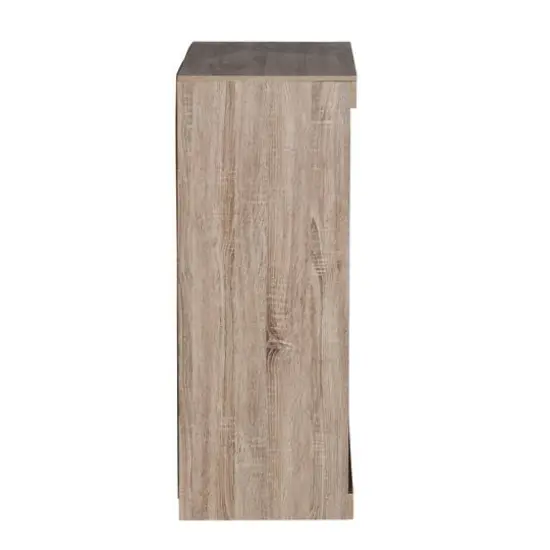 Honey Can Do Brown Stackable 6 Cube Shelf Organizer with Anti-Tip Hardware {10}