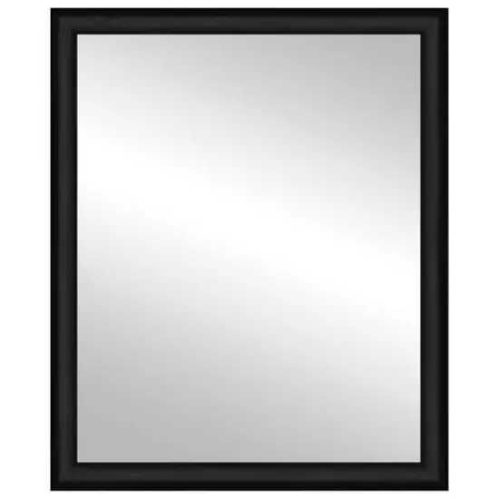 Timeless Frames&reg; Jude Black 24" x 30" Framed Mirror {1}