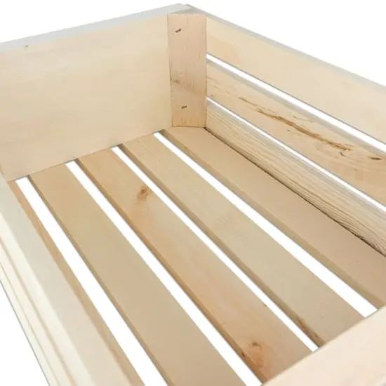 Wilson&reg; Enterprises 12" x 5" Pine Handle Crates, 2ct. {6}