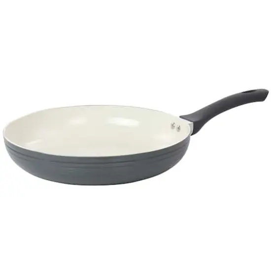 Oster Ridge Valley 12" Gray Aluminum Nonstick Frying Pan {1}