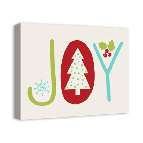 Joy 20x16 Canvas Wall Art {3}