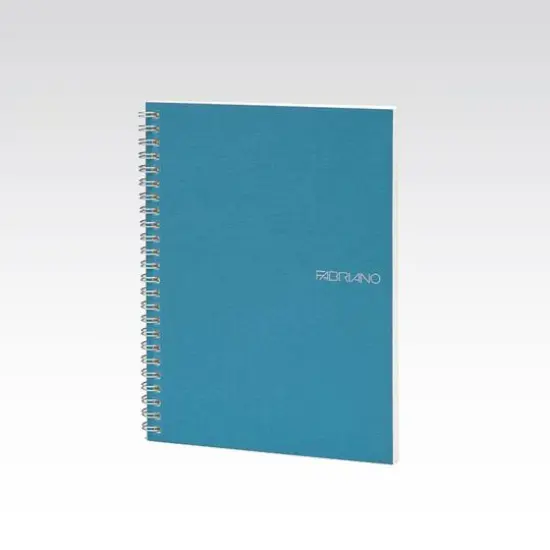 Fabriano&reg; EcoQua Spiral Bound Grid Notebook Blue {4}