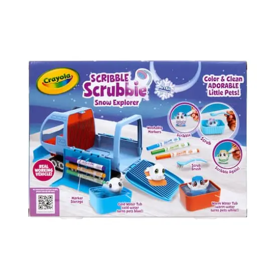 Crayola&reg; Scribble Scrubbie Pets Arctic Snow Explorer Art Kit {5}