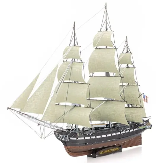 Metal Earth&reg; Premium Series USS Constitution Steel Model Kit {1}