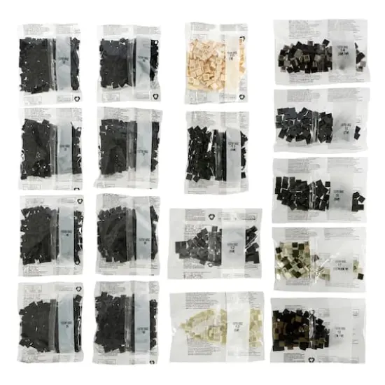 10" x 10" Skull Pixelated Brick Art Kit by Make Market&reg; {4}