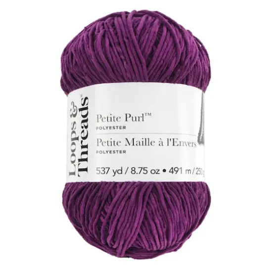 Petite Purl&trade; Yarn by Loops & Threads&reg; Purple {1}