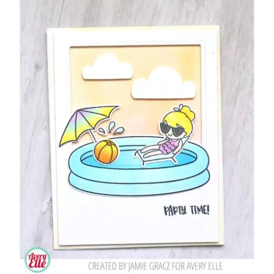 Avery Elle Elle-Ments Pool Party Die Set {3}