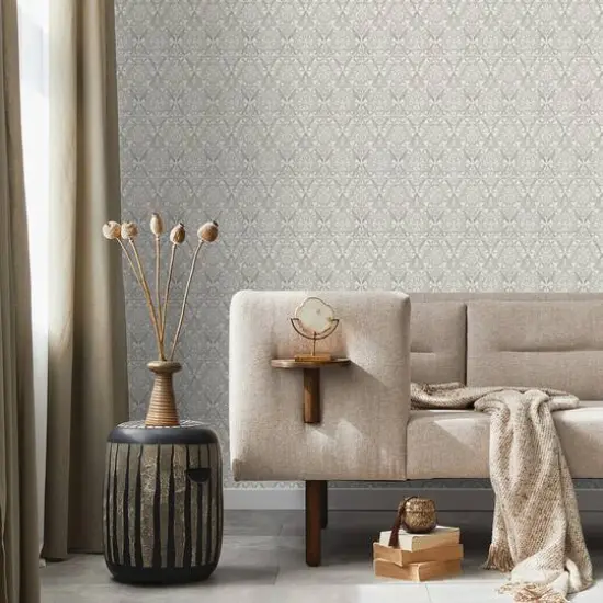 Tommy Bahama&reg; Rattan Lattice Peel & Stick Wallpaper Coconut {4}
