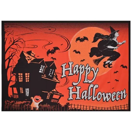 Beistle Vintage Halloween Fabric Backdrop {1}