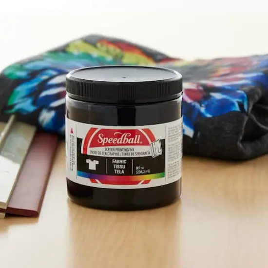 Speedball&reg; Fabric Screen Printing Ink Black {3}