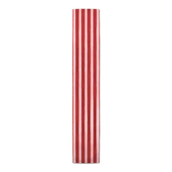 Stripes Indoor/Outdoor Table Runner Red {1}