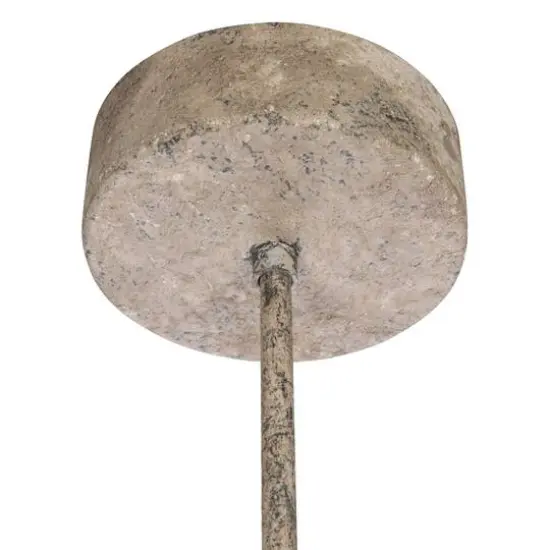 Hello Honey&reg; Metal Chandelier with Wood Beads {8}