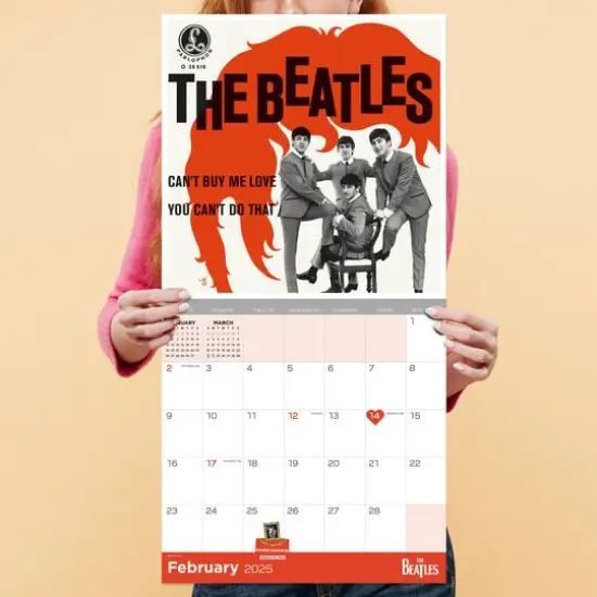 TF Publishing 2025 The Beatles: Albums & Artwork Wall Calendar {6}