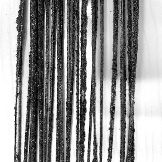 TF Publishing 36" Black Sparkle Glitter Wispies Stems, 20ct. {1}