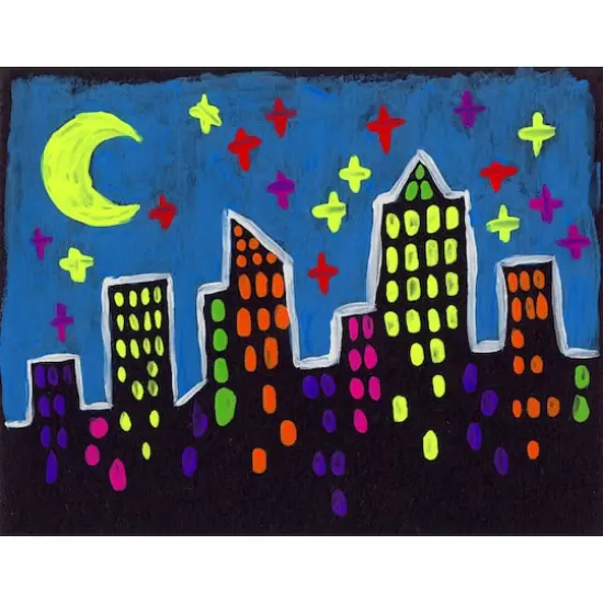 Crayola Neon Washable Kids Paint Set, 10ct. {4}