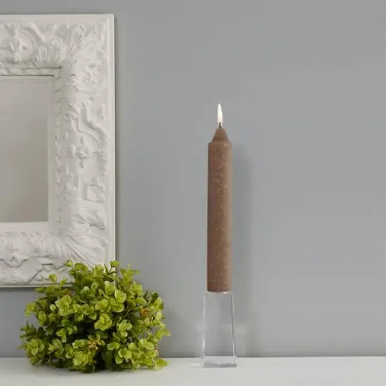 Root Candles 9" Unscented Timberline™ Collenette Taper Candles, 4ct. Portobello {5}