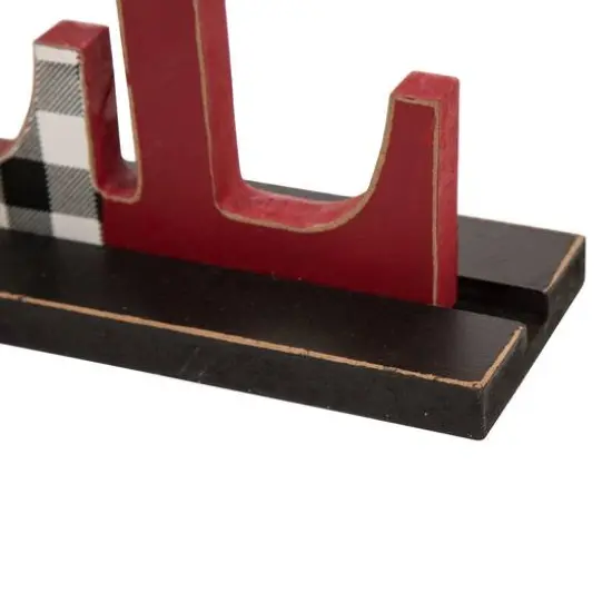 Glitzhome&reg; Noel & Joy Table Top D&eacute;cor Set {7}