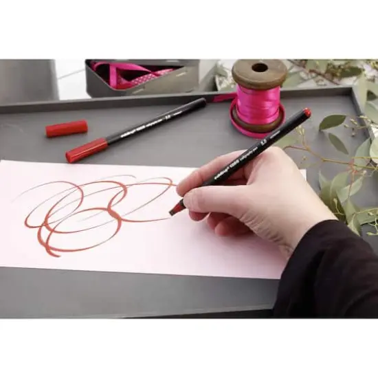 Edding&reg; 1255 Crimson Lake Calligraphy Pen Set {3}