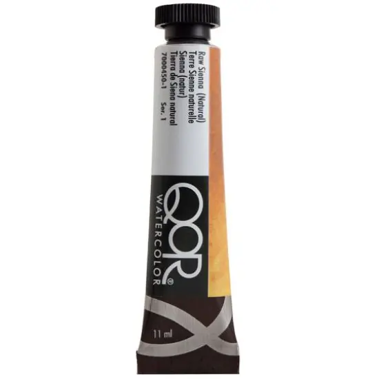 QoR&trade; Watercolor Tube, 11mL Raw Sienna (Natural) {1}