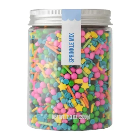 PME Cake Sweet Street&reg; 7.3oz. Sprinkle Mix Neon Rave {4}