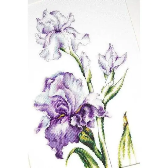 Luca-s Irises Counted Cross Stitch Kit {8}