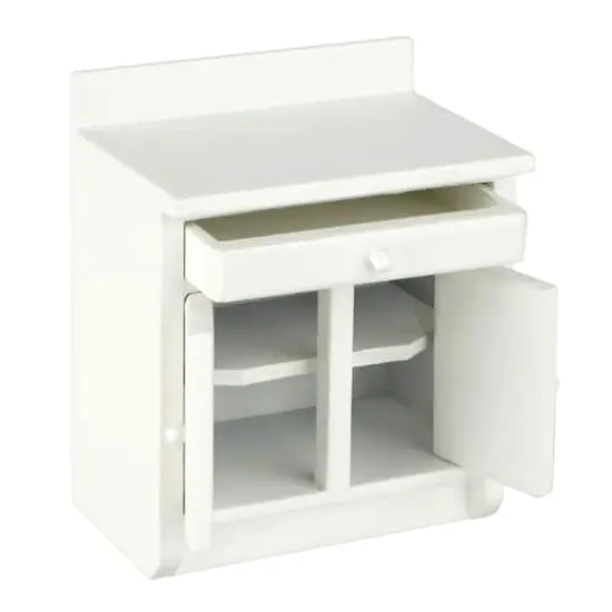 Miniature White Kitchen Cabinet by Make Market&reg; {3}