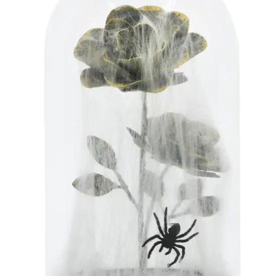 9" Spider Web-Covered Cloche Tabletop Accent by Ashland&reg; {3}