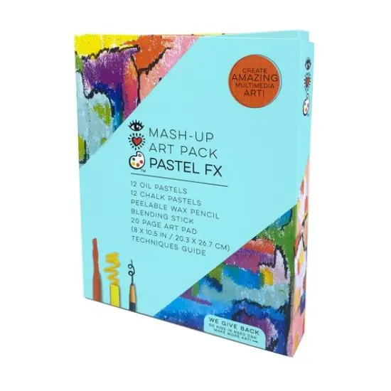 Bright Stripes Pastel FX Mash Up Art Pack {5}