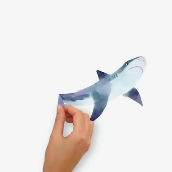RoomMates Sharks Peel & Stick Wall Decals {7}