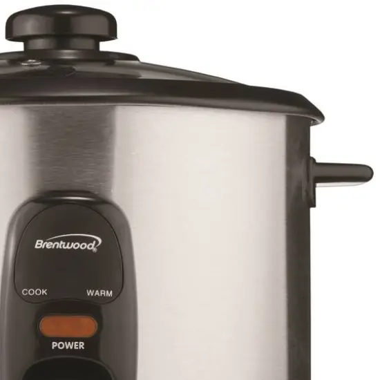 Brentwood 10-Cup Stainless Steel Rice Cooker {6}