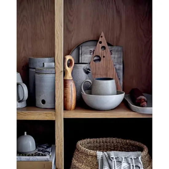 Hello Honey&reg; 8" Brown Acacia Wood Salt & Pepper Mill Set {4}