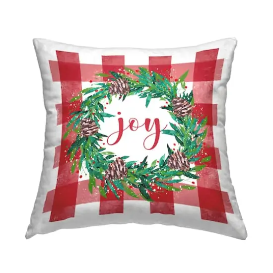 Stupell Industries Holiday Joy Throw Pillow {1}