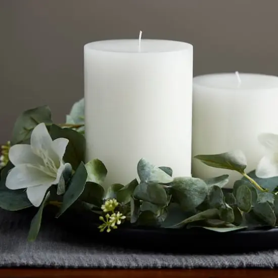 4" x 6" White Pillar Candle by Ashland&reg; {3}