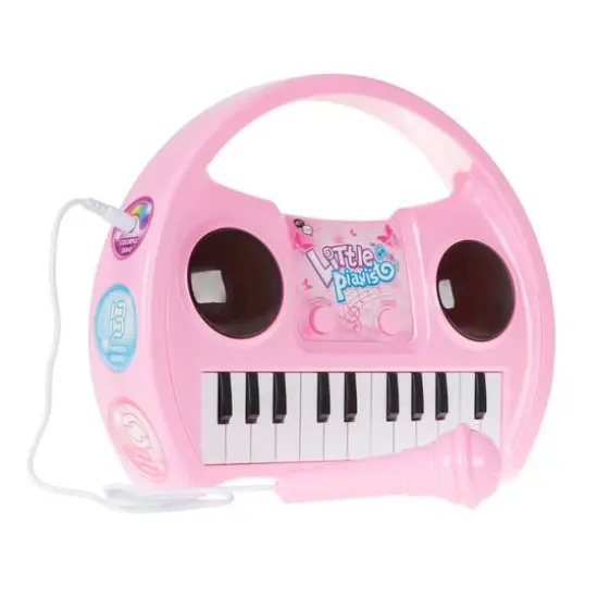 Toy Time Kid's Karaoke Machine with Microphone {1}