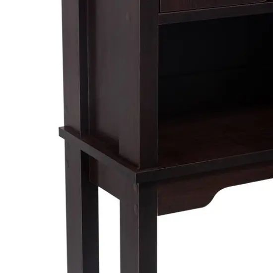 Organize It All Ambassador Espresso Over the Toilet Space Saver {10}