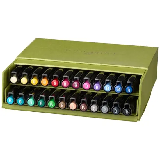 Faber-Castell Pitt Artist 24 Color Brush Pen Studio Box Set {3}